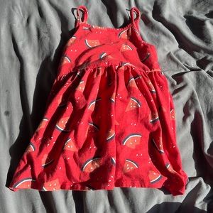 Toddler watermelon dress